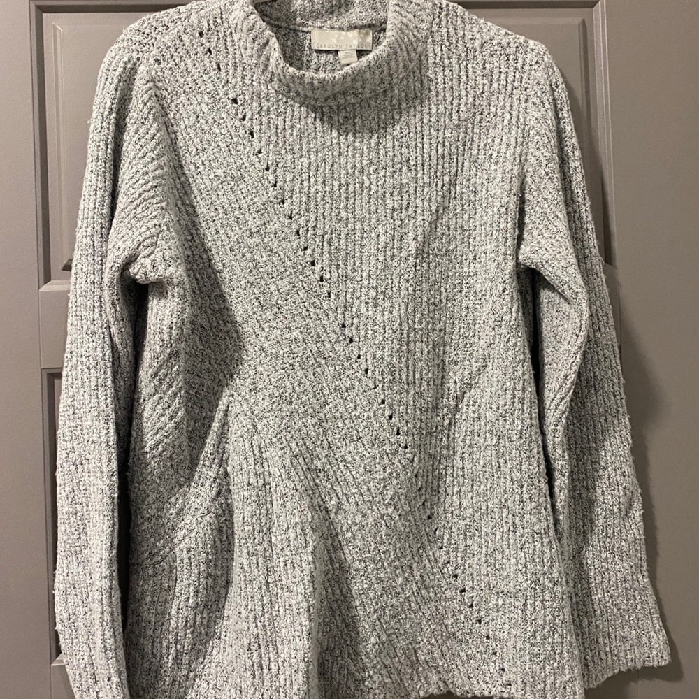 Plus Silver/Grey Sweater